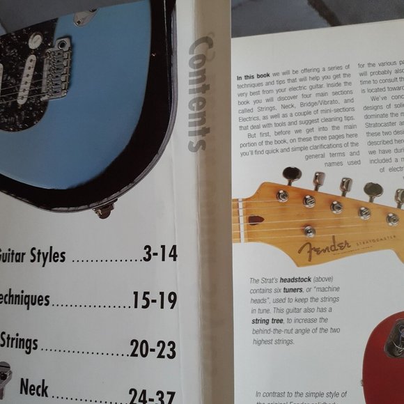 The Player's Guide To Guitar Maintenance Vintage 1998 Hardcover Book Retro 90s - Picture 9 of 16